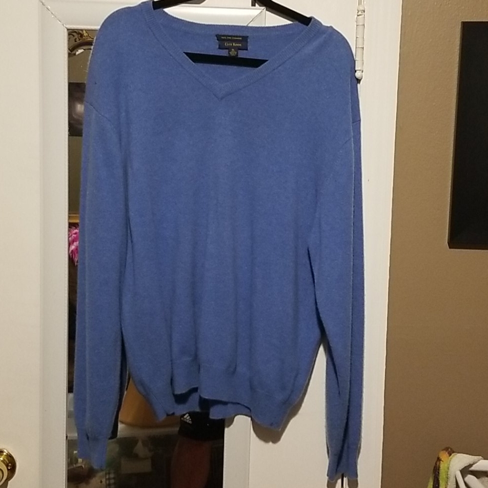 Cashmere Vneck Sweater